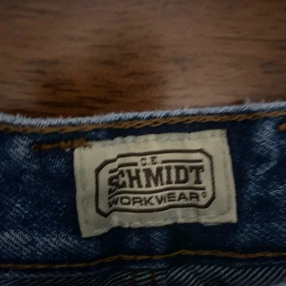 C.E. Schmidt Carpenter Blue Denim Jeans *2 total* 34Wx34L - Picture 6 of 7